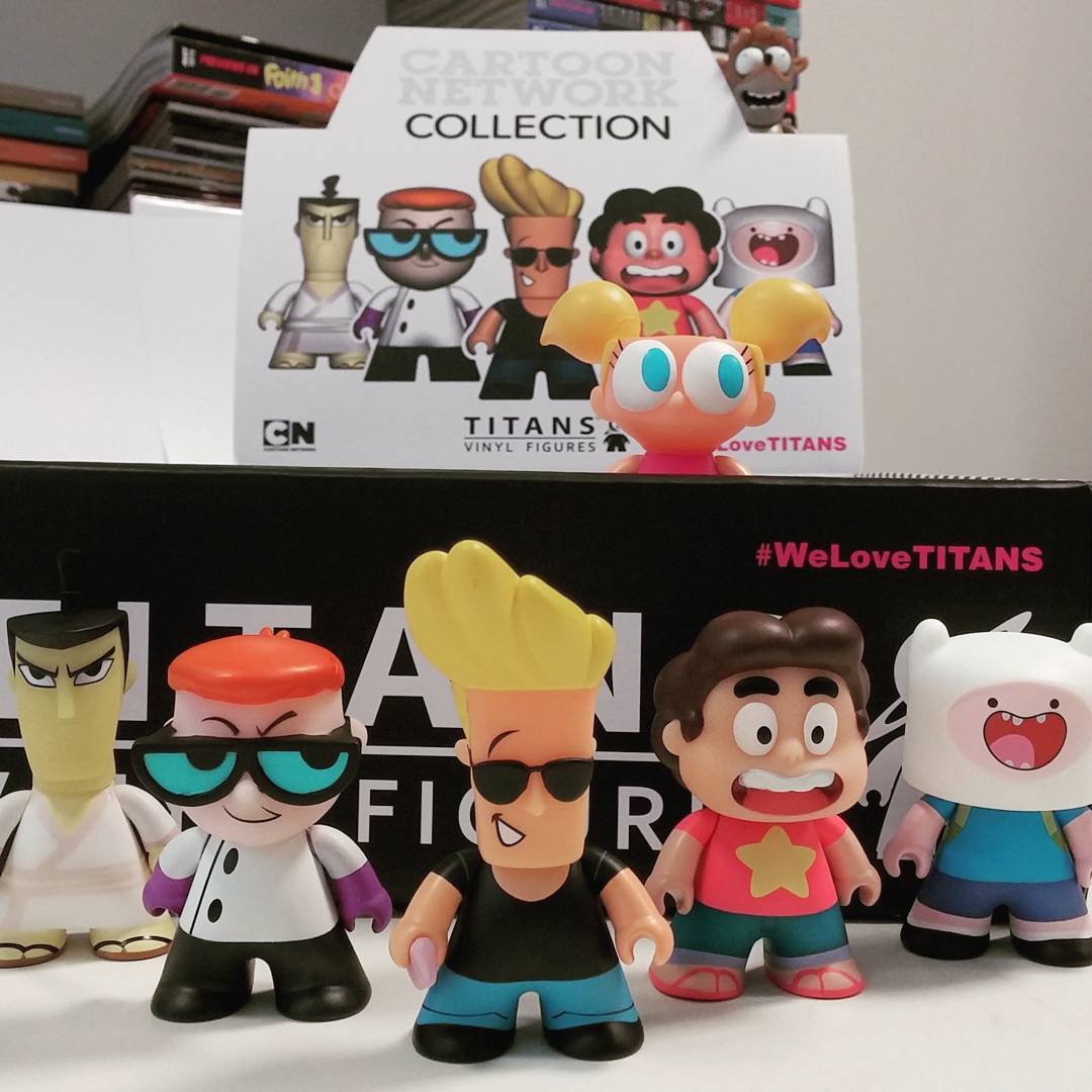 Cartoon Network Vinyl Mini Figures From Titan