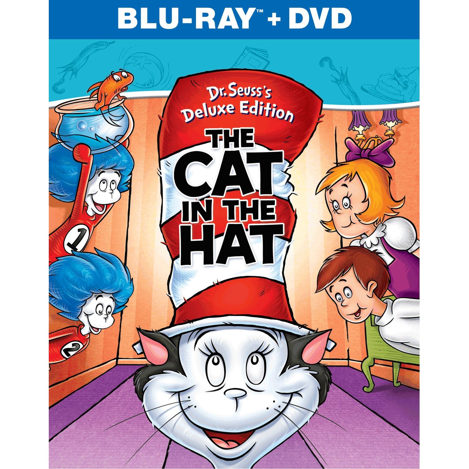 Dr Seusss The Cat In The Hat Available On Dvd And Blu Ray August 7