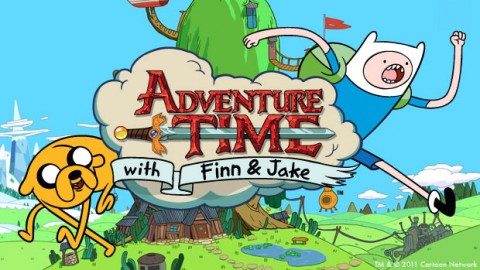 adventure time with finn and jake logo