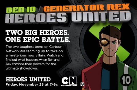 Ben 10 / Generator Rex: Heroes United