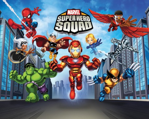 marvel super heroes squad characters