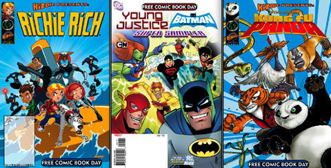 FCBD 2011 Young Justice/Batman: The Brave and the Bold Super