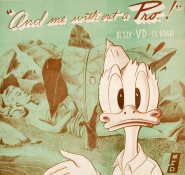 380px x 360px - Donald Duck Wants You To Use Condoms!