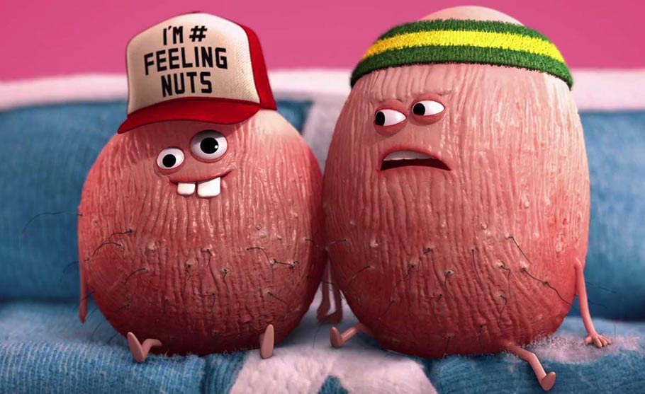 Studio AKA Animates Nuts For Testicular Cancer Short