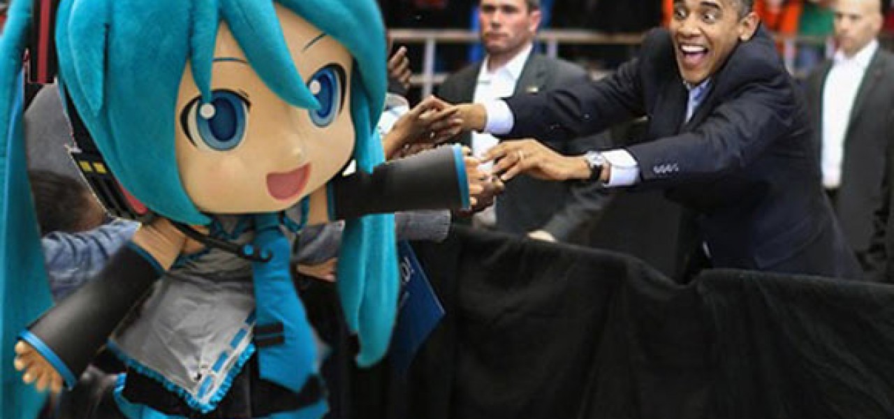 1280px x 600px - Obama Thanks Japan for Anime
