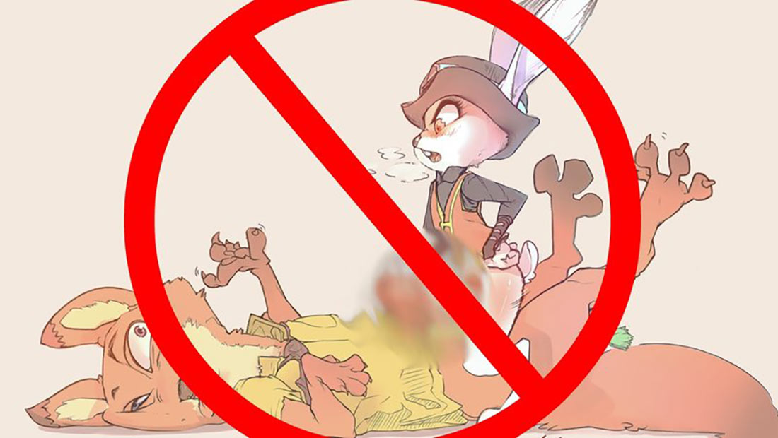 All Cartoon Porn Drawn Out - This Petition Asks Artists To Stop Creating 'Zootopia' Furry Porn