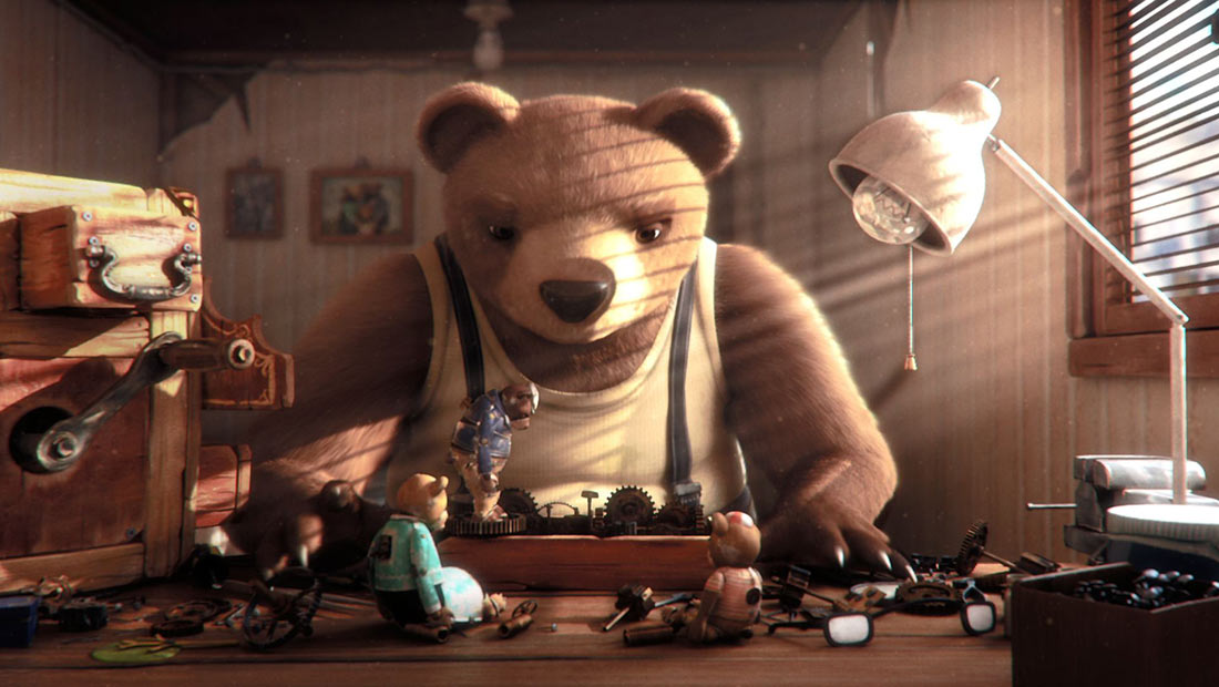 Animated deals bear movie