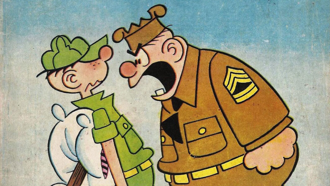 The Surprisingly Intimate Production Process Of A 'Beetle Bailey' Comic