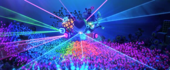 How The Colorful Musical Environments Of 'Trolls World Tour' Were Created