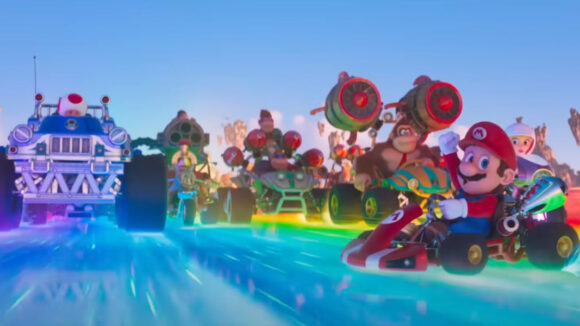 Super Mario Bros. mostra Kart, Donkey Kong, Princesa Peach e mais
