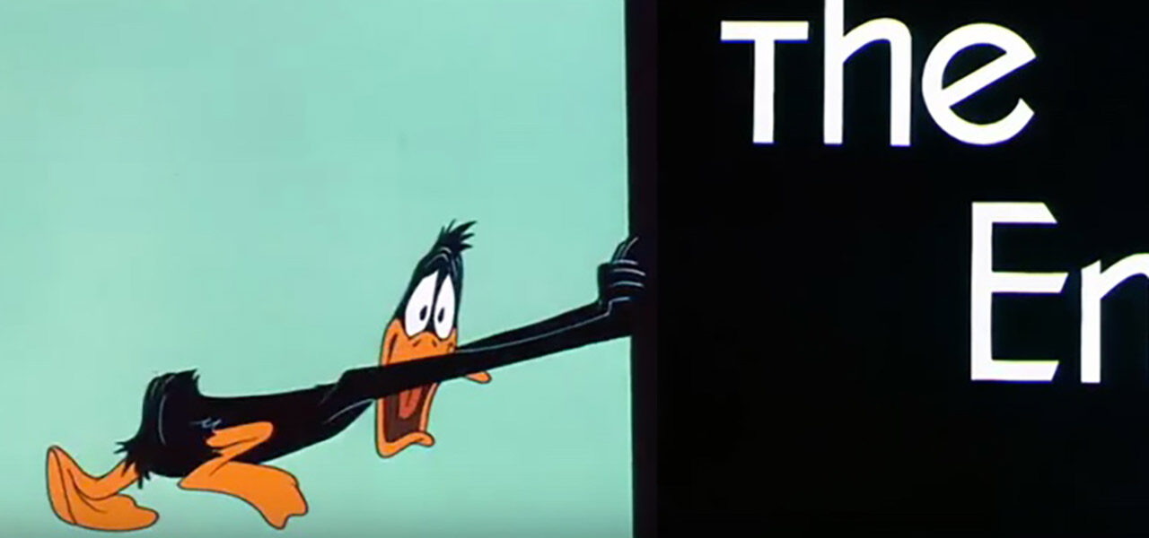 the end sign looney tunes
