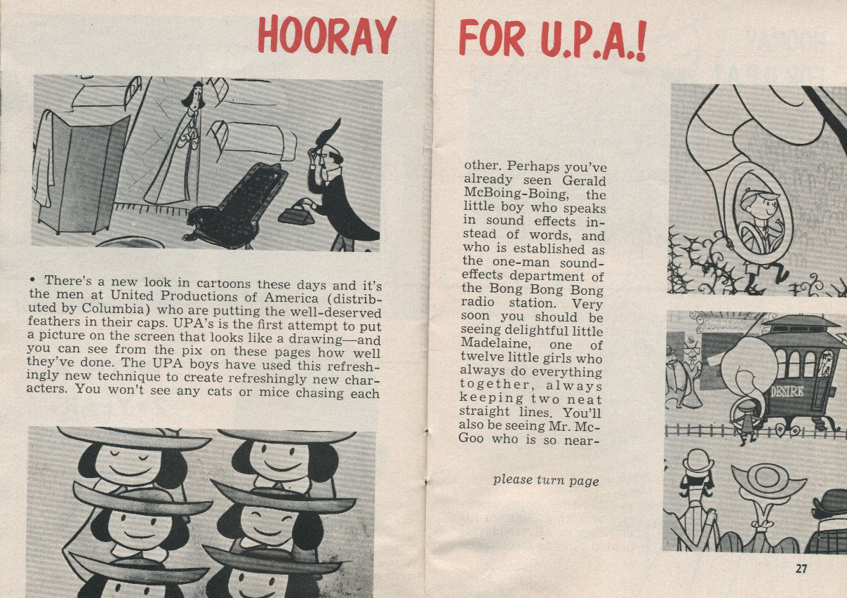 Random UPA Publicity 1951-1953